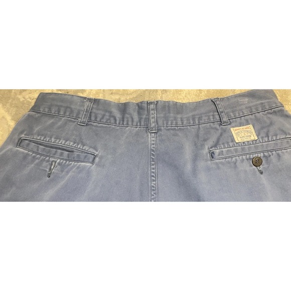 Polo Ralph Lauren Cargo Shorts Mens Size 32 light Blue Cotton Casual Chino - Picture 5 of 5